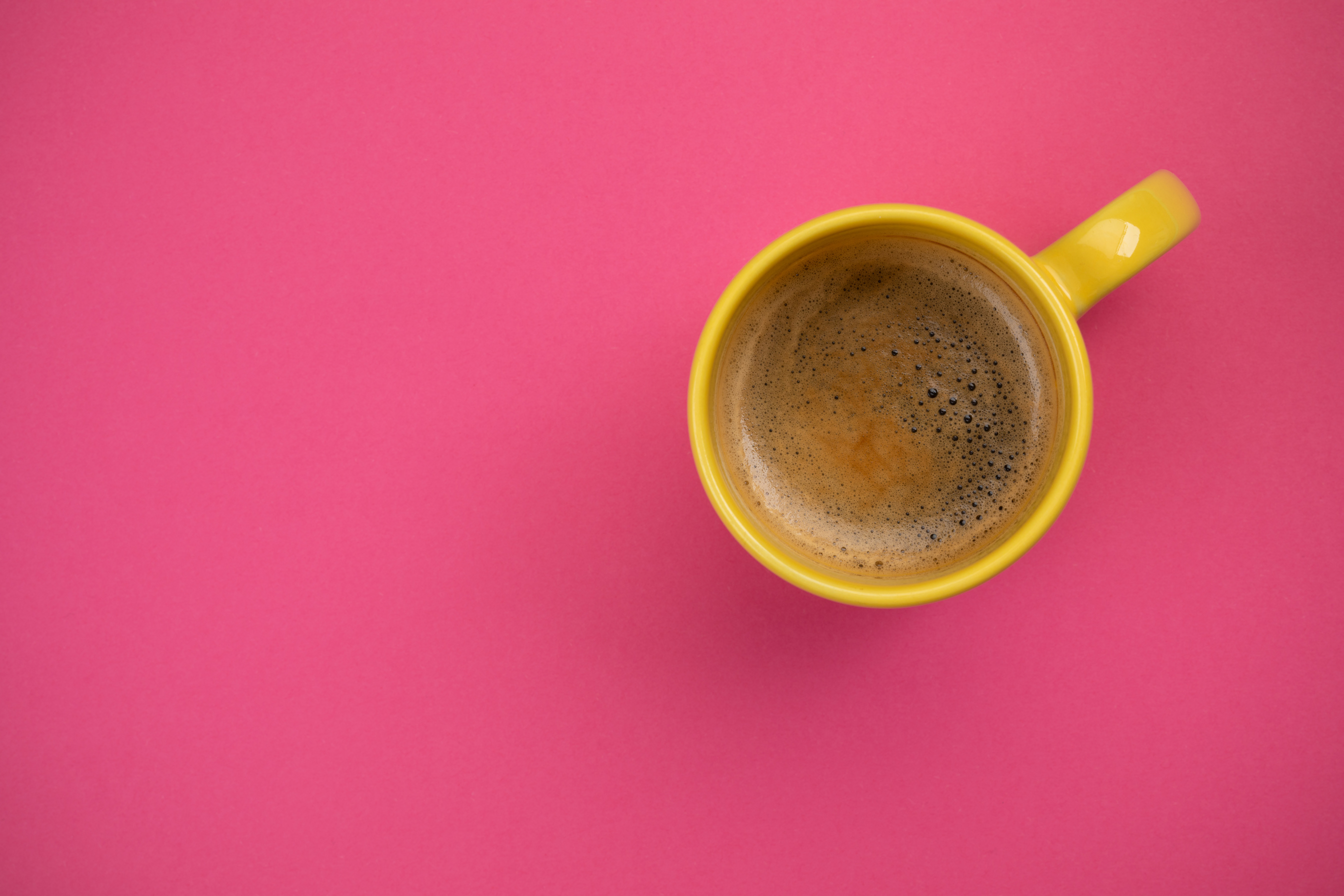 Yellow Coffee Cup